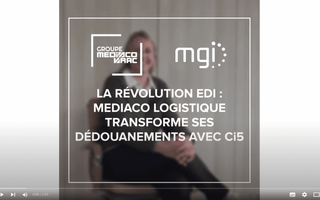 Témoignage client : Mediaco Logistique choisit l’EDI avec Ci5 et MGI Connect