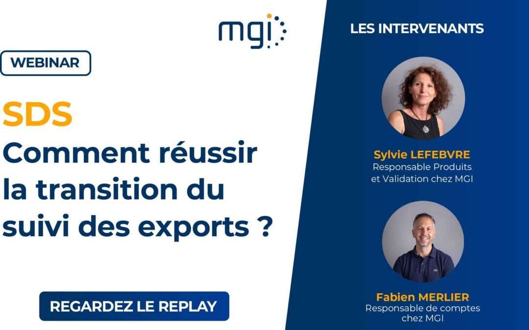 Replay Webinar – SDS : Comment garder les flux export fluides ?